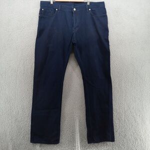 Alexander McQueen Jeans Mens 38 Blue Dark Wash Lightweight Italy Distressed